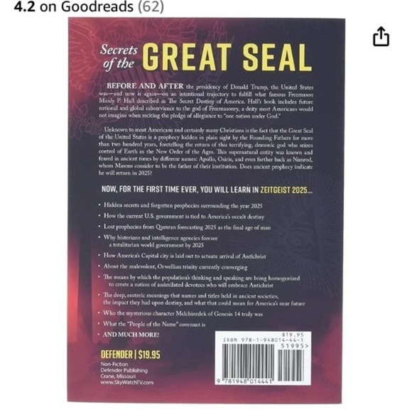 Zeitgeist 2025 book by Thomas R. Horn - Picture 2 of 11